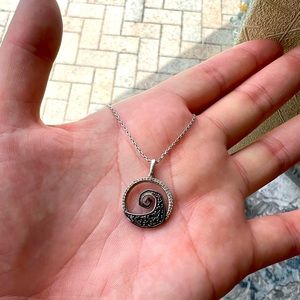 Nightmare before Christmas necklace. Was given to me by an ex.